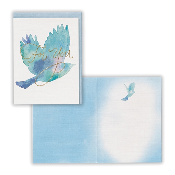 日本ホールマーク 多目的 カード グッドフォーチュン バード2 816445 1枚(ご注文単位6枚)【直送品】