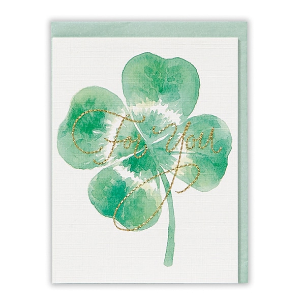 日本ホールマーク 多目的 ミニカード グッドフォーチュン クローバー2 816452 1枚(ご注文単位6枚)【直送品】