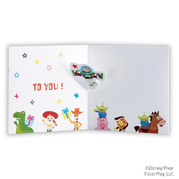 日本ホールマーク 誕生お祝い 立体ミニカード ディズニー トイ・ストーリ2 817992 1枚(ご注文単位6枚)【直送品】