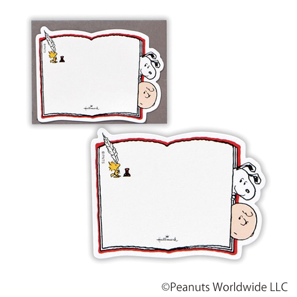 日本ホールマーク ミニメッセージカードセット スヌーピー　ノート2 818371　1セット（ご注文単位6セット）【直送品】