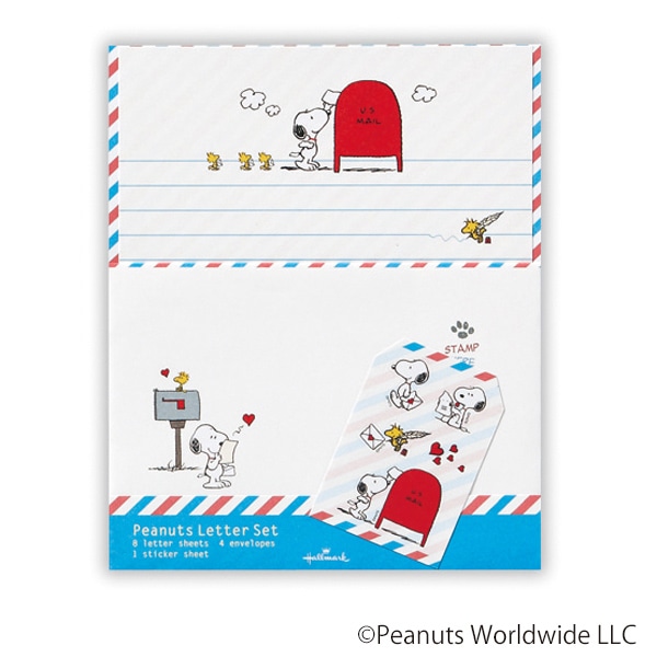 日本ホールマーク レターセット スヌーピー お手紙2 819248 1セット(ご注文単位6セット)【直送品】