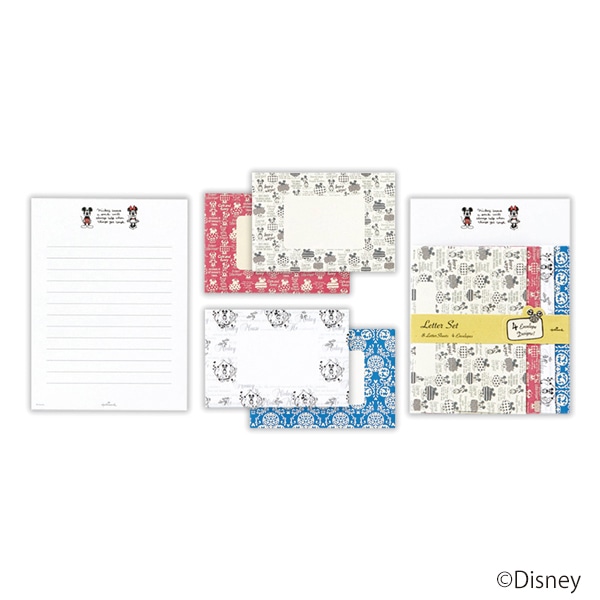 日本ホールマーク レターセット ディズニー　スマイルミッキー＆ミニー2 819279　1セット（ご注文単位6セット）【直送品】