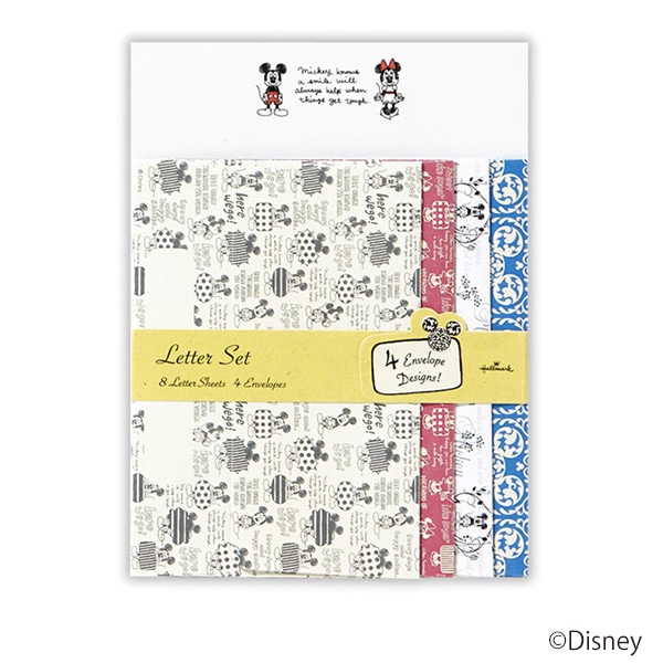 日本ホールマーク レターセット ディズニー スマイルミッキー&ミニー2 819279 1セット(ご注文単位6セット)【直送品】