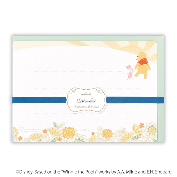 日本ホールマーク レターセット ディズニー　くまのプーさん　手つなぎ2 819293　1セット（ご注文単位6セット）【直送品】
