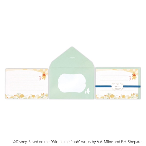 日本ホールマーク レターセット ディズニー くまのプーさん 手つなぎ2 819293 1セット(ご注文単位6セット)【直送品】