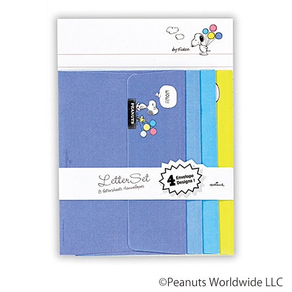 日本ホールマーク レターセット スヌーピー　カラーバルーン2 819309　1セット（ご注文単位6セット）【直送品】