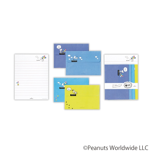 日本ホールマーク レターセット スヌーピー カラーバルーン2 819309 1セット(ご注文単位6セット)【直送品】