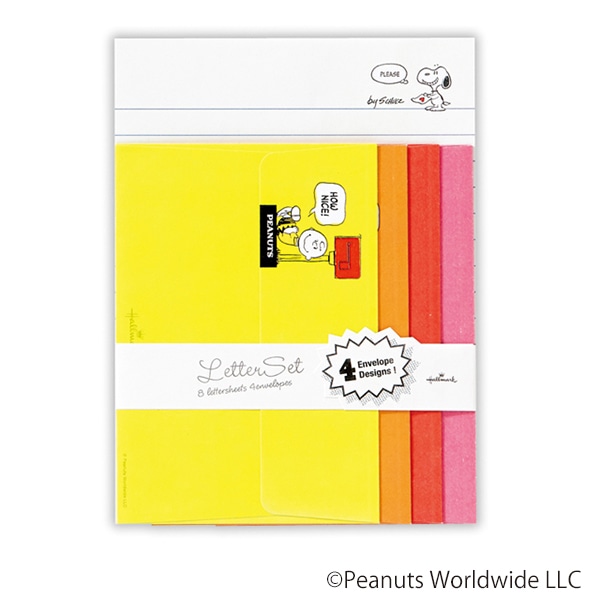 日本ホールマーク レターセット スヌーピー　プリーズ2 819316　1セット（ご注文単位6セット）【直送品】