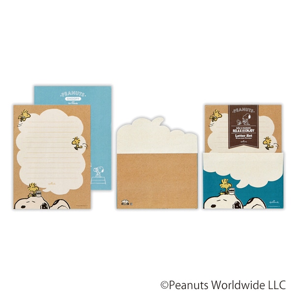 日本ホールマーク レターセット スヌーピー ブルーリラックス2 819323 1セット(ご注文単位6セット)【直送品】