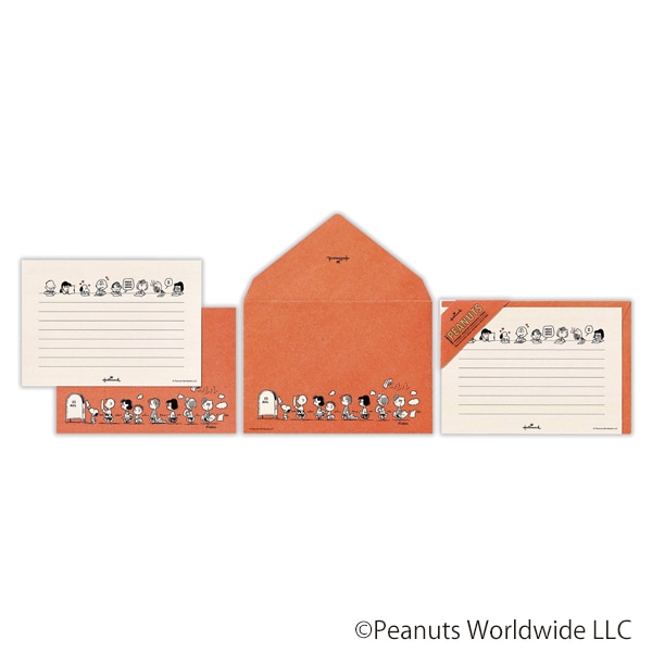 日本ホールマーク レターセット スヌーピー スヌーピーとお友達2 819330 1セット(ご注文単位6セット)【直送品】