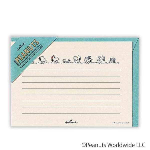 日本ホールマーク レターセット スヌーピー　スヌーピーと兄弟2 819347　1セット（ご注文単位6セット）【直送品】