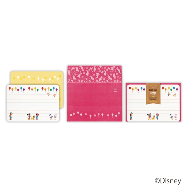 日本ホールマーク レターセット ディズニー　カラフルバルーン2 819361　1セット（ご注文単位6セット）【直送品】