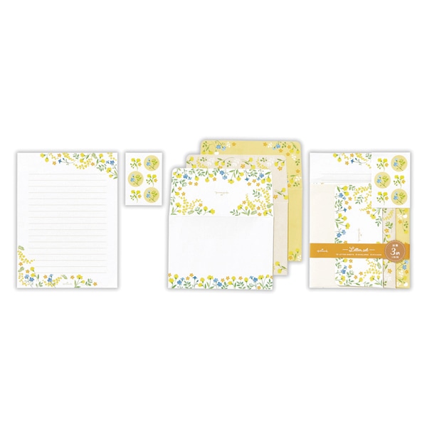 日本ホールマーク レターセット リトルガーデン シャイニ-2 819392 1セット(ご注文単位6セット)【直送品】