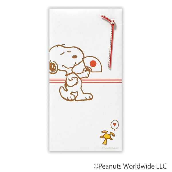 日本ホールマーク 祝儀封筒 スヌーピー　無地ダンス3 820541 1枚（ご注文単位6枚）【直送品】