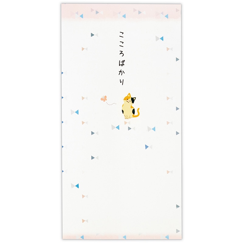 日本ホールマーク 多目的　金封封筒 こころばかり　猫と蝶々2 820718　1セット（ご注文単位6セット）【直送品】