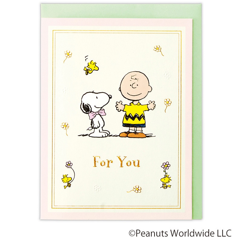 日本ホールマーク 多目的 立体カード スヌーピー チャーリーとハグ 822491 1枚(ご注文単位6枚)【直送品】