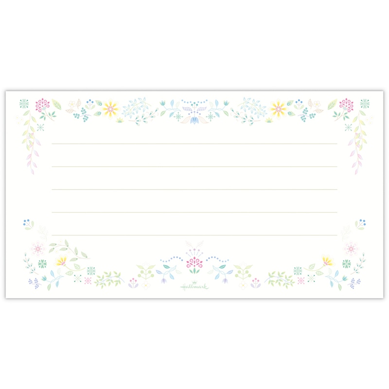 日本ホールマーク 一筆箋 シークレットガーデン 831721 1冊(ご注文単位6冊)【直送品】