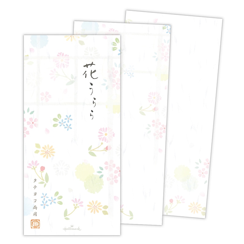日本ホールマーク 一筆箋 花うらら 831738 1冊(ご注文単位6冊)【直送品】