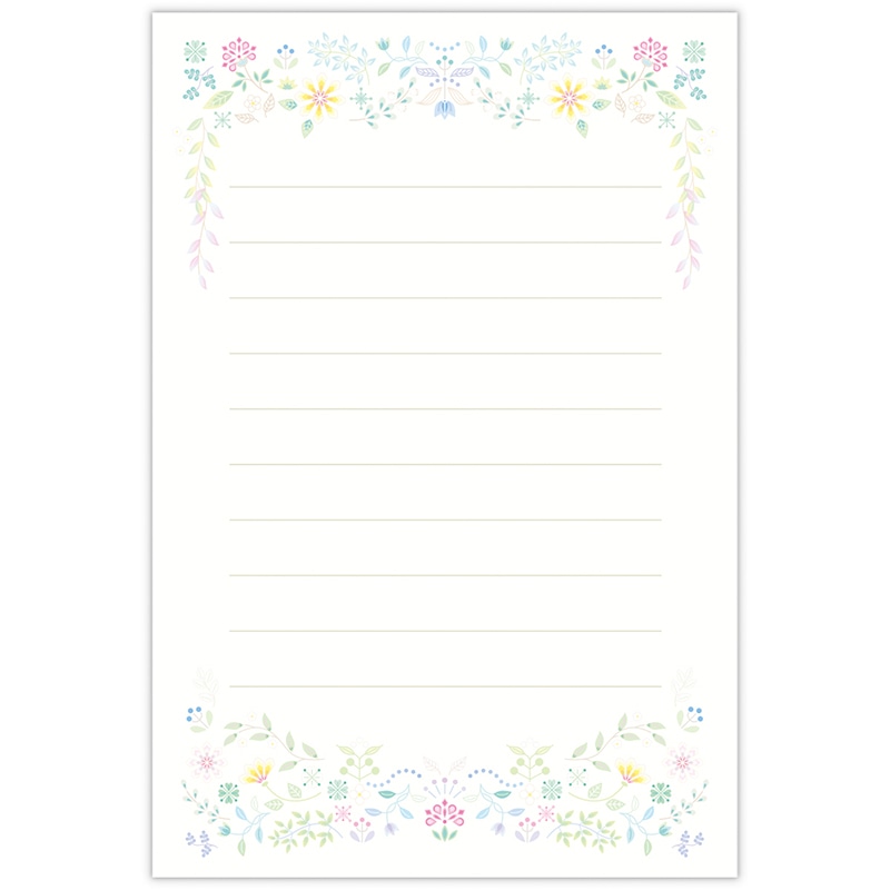 日本ホールマーク 葉書箋 シークレットガーデン 831776 1冊(ご注文単位6冊)【直送品】