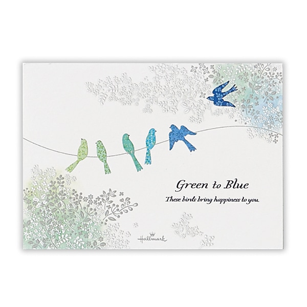 日本ホールマーク ひとことふたこと箋 幸せを運ぶ鳥2 839468 1冊(ご注文単位6冊)【直送品】