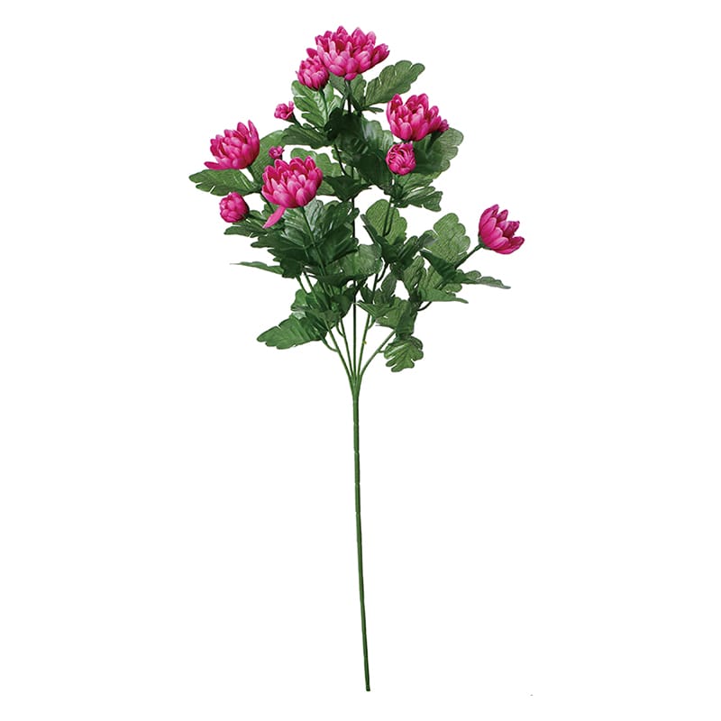 ポピー 造花　マムスプレー ラベンダー FA-7413-LAV 1本（ご注文単位12本）【直送品】