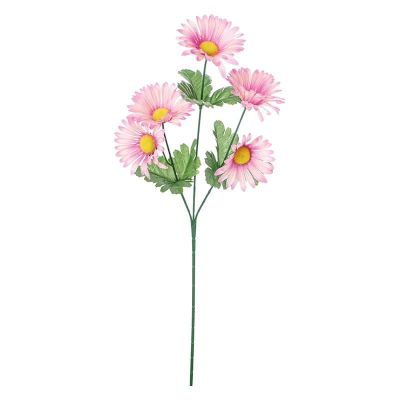 ポピー 造花　デージースプレー モーブ FF-3075-MAV 1本（ご注文単位24本）【直送品】