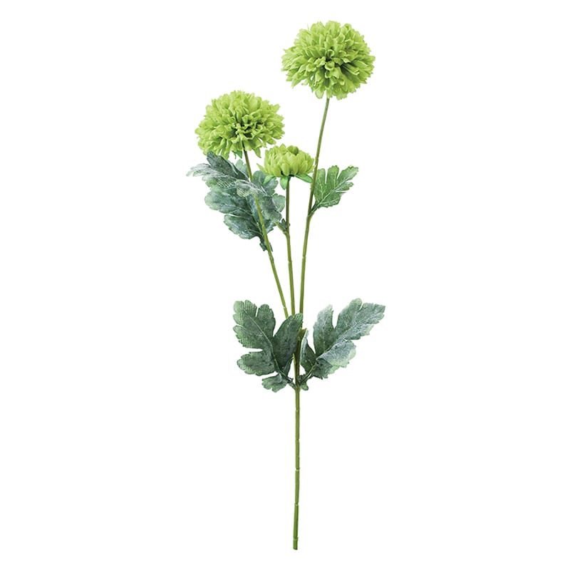 ポピー 造花　アスタースプレー グリーン FD-0109-GR 1本（ご注文単位12本）【直送品】