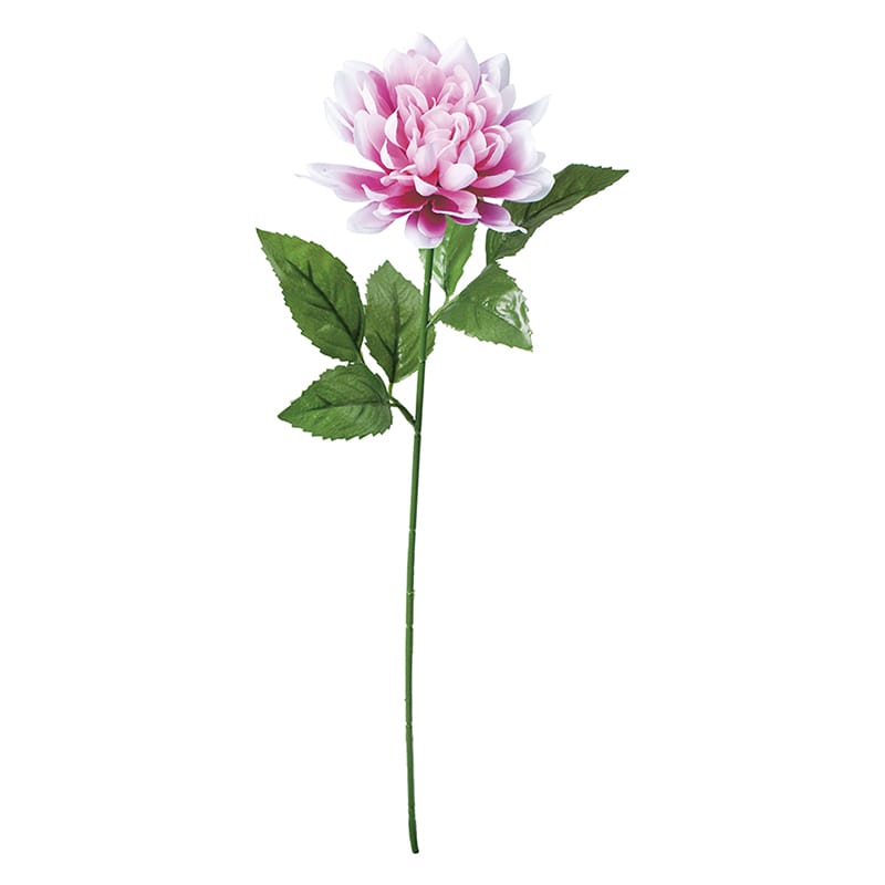 ポピー 造花　サテンシングルダリア ラベンダー FF-3086-LAV 1本（ご注文単位24本）【直送品】