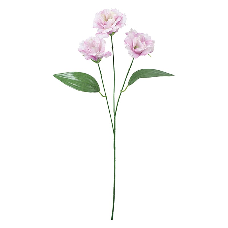 ポピー 造花　フリルトルコキキョウ×3 ライトラベンダー FF-3090-L/L 1本（ご注文単位24本）【直送品】