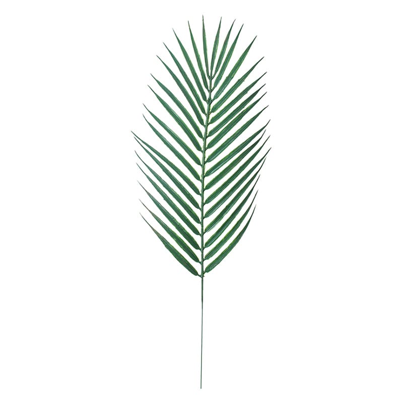 ポピー 造花　PEヤシリーフ S FG-5329-GR 1本（ご注文単位24本）【直送品】