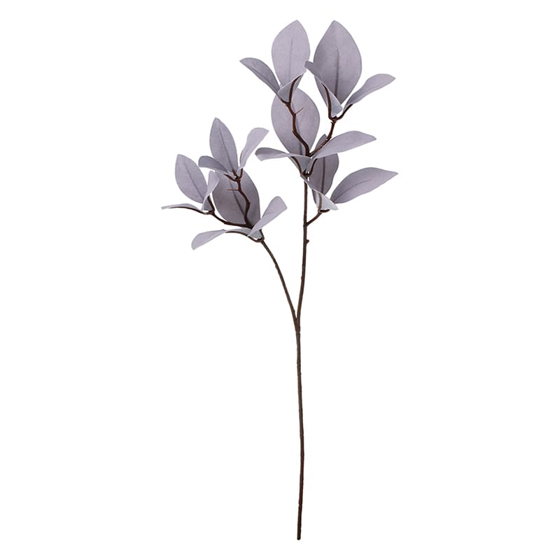 ポピー 造花　ノーブルリーフスプレー パープル FG-5345-PU 1本（ご注文単位24本）【直送品】