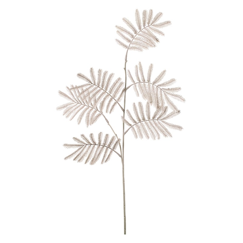 ポピー 造花　ノーブルシダスプレー グレー FG-5346-GRY 1本（ご注文単位24本）【直送品】