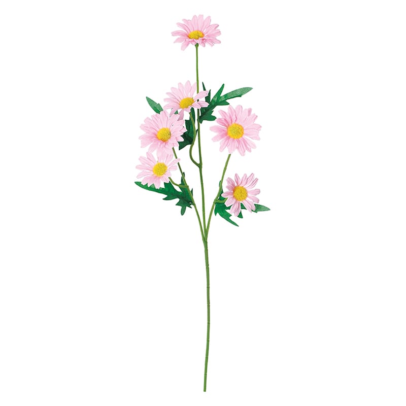 ポピー 造花　デイジースプレー ピンク FF-3102-P 1本（ご注文単位24本）【直送品】