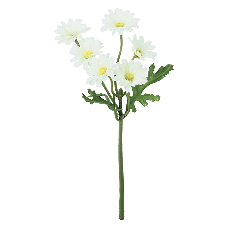 ポピー 造花　デージースプレー クリーム FFH-0058-CR 1本（ご注文単位24本）【直送品】