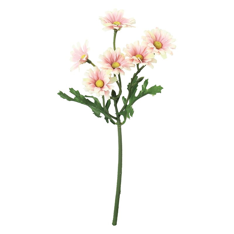 ポピー 造花　デージースプレー ライトピンク FFH-0058-L/P 1本（ご注文単位24本）【直送品】