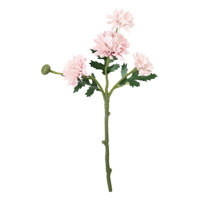 ポピー 造花　ミニマムスプレー ピンク FFH-0059-P 1本（ご注文単位24本）【直送品】