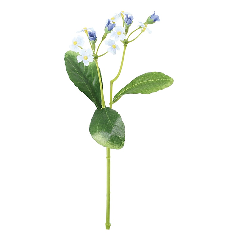 ポピー 造花　ワスレナグサ ブルー FFH-0061-BLU 1本（ご注文単位24本）【直送品】