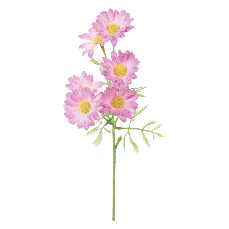 ポピー 造花　デイジー ラベンダー FFH-0062-LAV 1本（ご注文単位24本）【直送品】