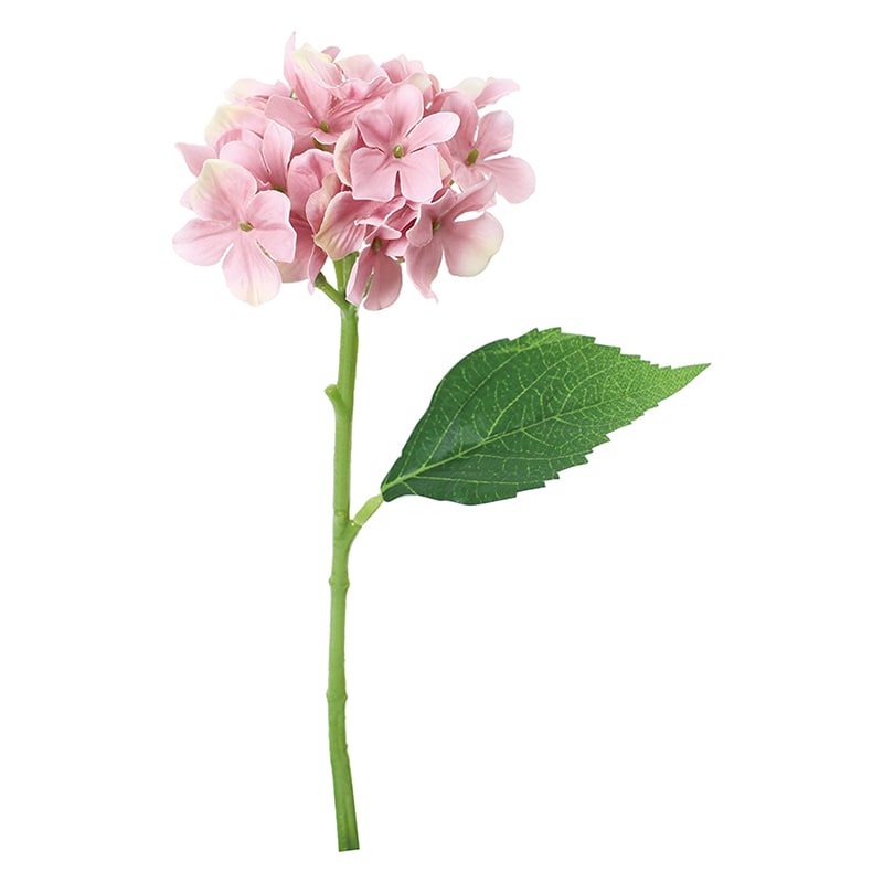 ポピー 造花 ハイドレンジア モーブ FFH-0063-MAV 1本(ご注文単位24本)【直送品】