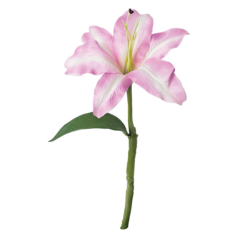 ポピー 造花　カサブランカ ラベンダー FFH-0069-LAV 1本（ご注文単位24本）【直送品】