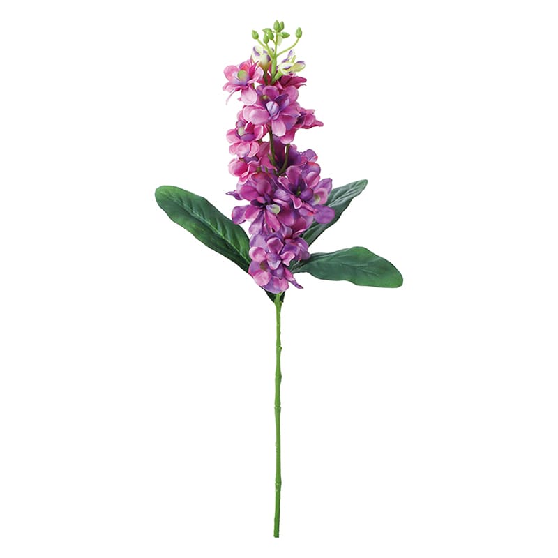 ポピー 造花　ストック ラベンダー FA-7551-LAV 1本（ご注文単位12本）【直送品】