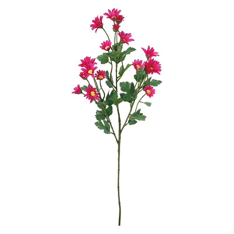 ポピー 造花　コギクスプレー ビューティー FA-7554-BTY 1本（ご注文単位12本）【直送品】