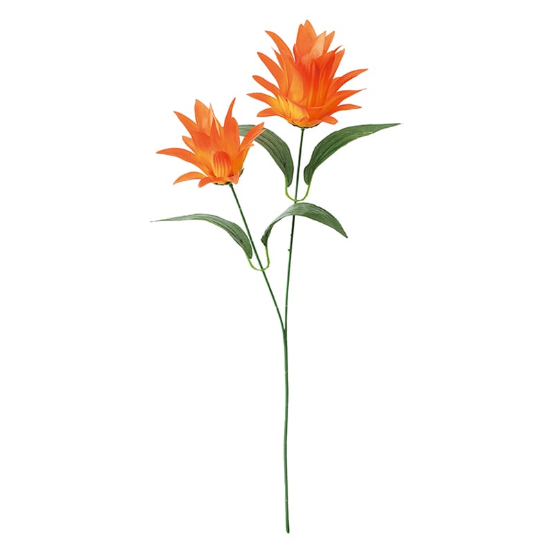 ポピー 造花　ジンジャー オレンジ FF-3121-OR 1本（ご注文単位24本）【直送品】