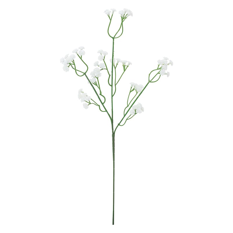 ポピー 造花　カスミソウ ホワイト FF-3122-W 1本（ご注文単位24本）【直送品】