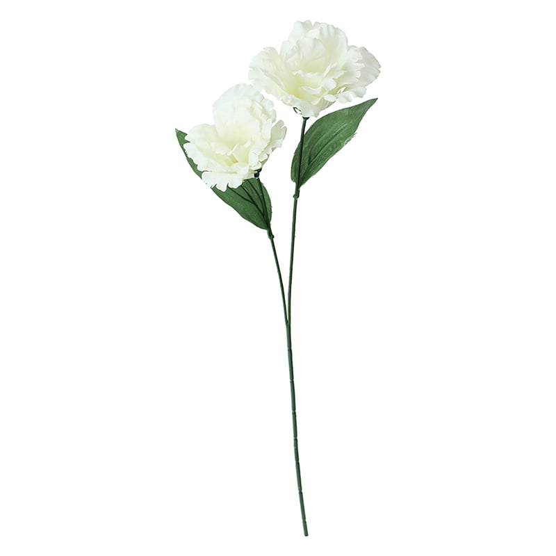 ポピー 造花 トルコキキョウ ホワイト FFK-0011-W 1本(ご注文単位24本)【直送品】