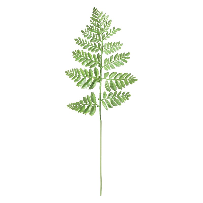 ポピー 造花　シダーリーフ グリーン FGK-0002-GR 1本（ご注文単位24本）【直送品】