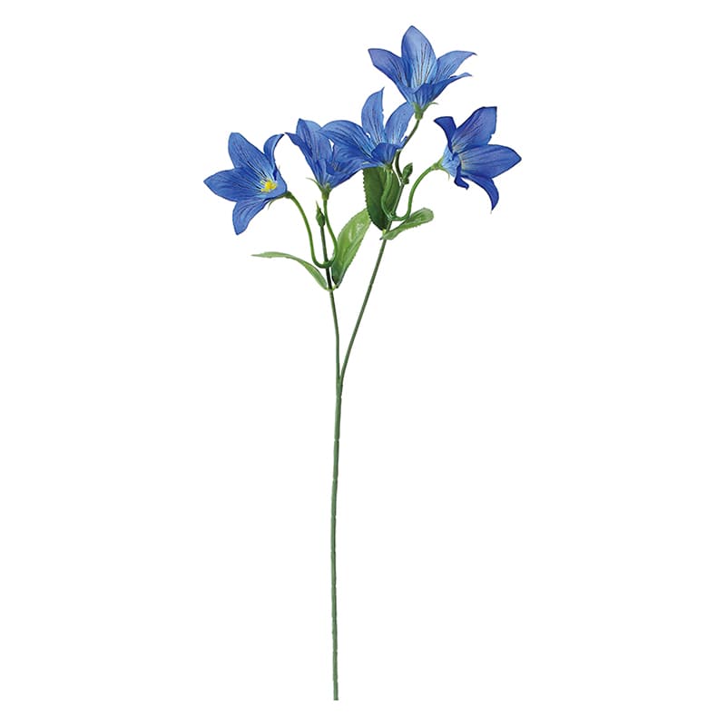 ポピー 造花　キキョウスプレー ダークブルー FSK-0001-DBL 1本（ご注文単位24本）【直送品】