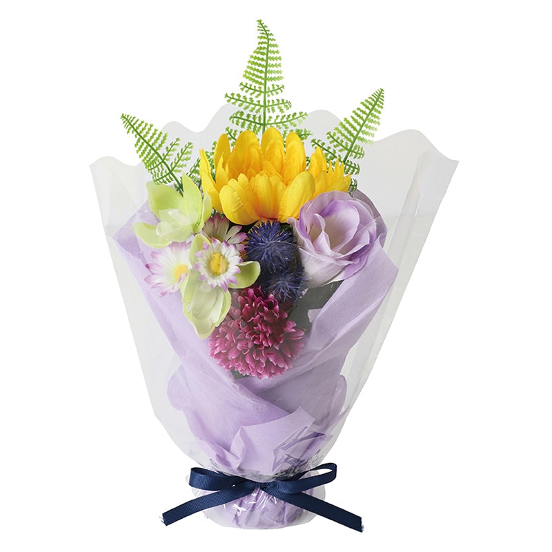 ポピー 造花　マムミックスポット S FP-1119-MIX 1個（ご注文単位6個）【直送品】