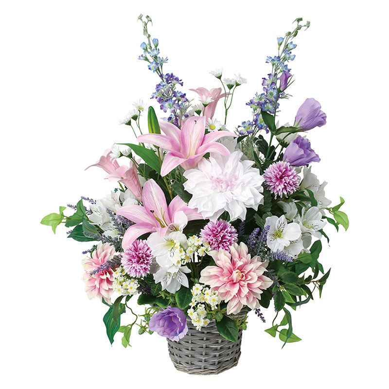 ポピー 造花　仏花アレンジ　ダリア  FPT-110 1個（ご注文単位1個）【直送品】