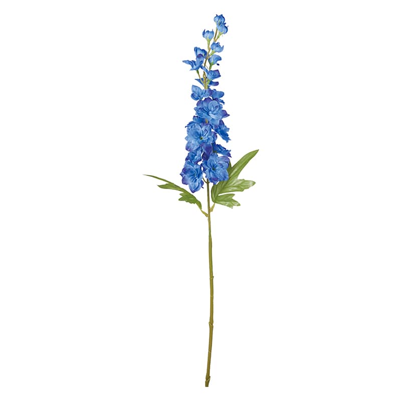 ポピー 造花　デルフィニューム ダークブルー FA-7349-DBL 1本（ご注文単位12本）【直送品】